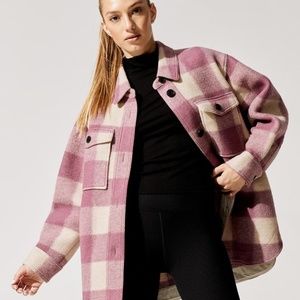 Isabel Marant Étoile Harveli Rosewood Check Jacket